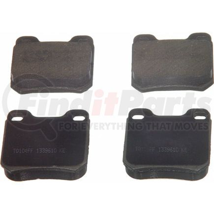 Wagner PD811 Disc Brake Pad Set Wagner Brake ThermoQuiet PD811 Disc Brake Pad Set