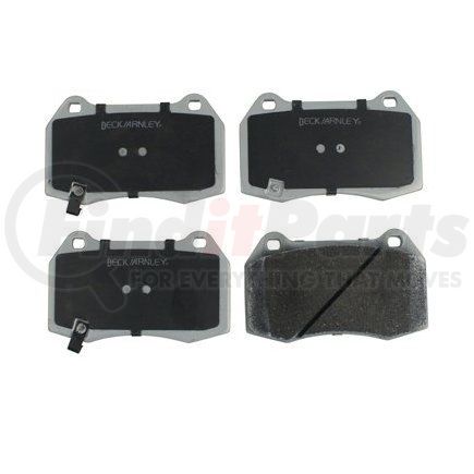 085-1705 by BECK ARNLEY - PREMIUM ASM BRAKE PADS