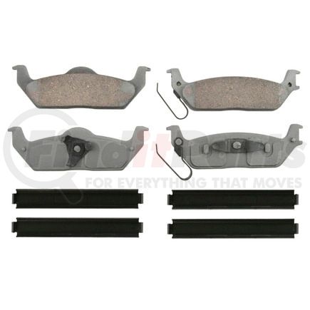 Wagner QC1012A Disc Brake Pad Set Wagner Brake ThermoQuiet QC1012A Ceramic Disc Brake Pad Set