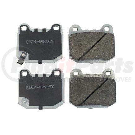 085-1708 by BECK ARNLEY - PREMIUM ASM BRAKE PADS