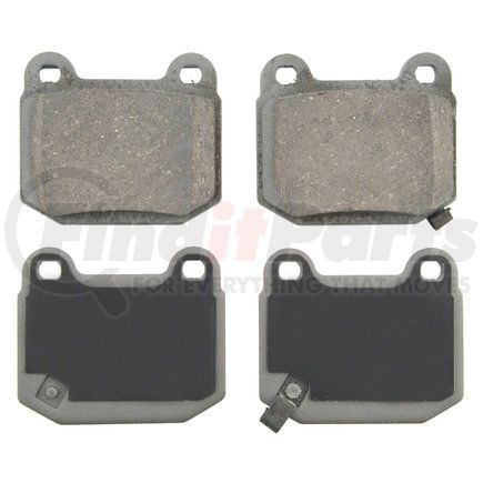 Wagner PD961 Disc Brake Pad Set Wagner Brake ThermoQuiet PD961 Ceramic Disc Brake Pad Set
