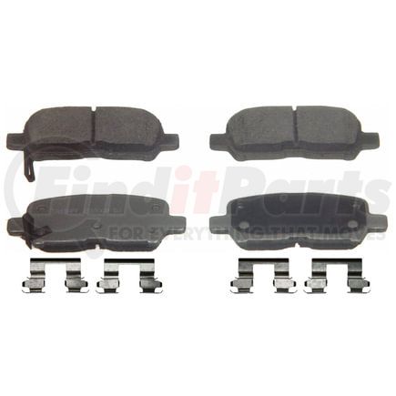 Wagner PD999 Disc Brake Pad Set Wagner Brake ThermoQuiet PD999 Ceramic Disc Brake Pad Set