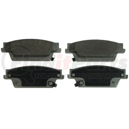 Wagner QC1020A Disc Brake Pad Set Wagner Brake ThermoQuiet QC1020A Ceramic Disc Brake Pad Set