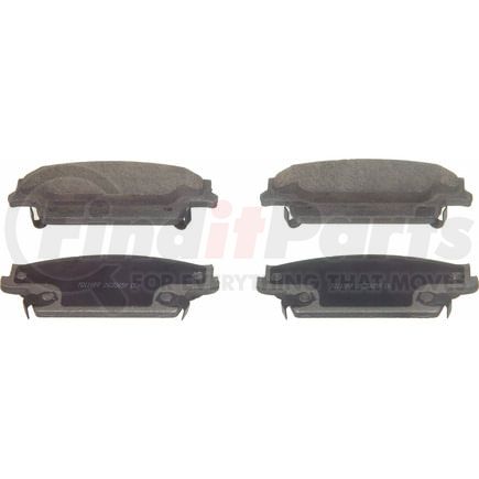 Wagner QC1020 Disc Brake Pad Set Wagner Brake ThermoQuiet QC1020 Ceramic Disc Brake Pad Set