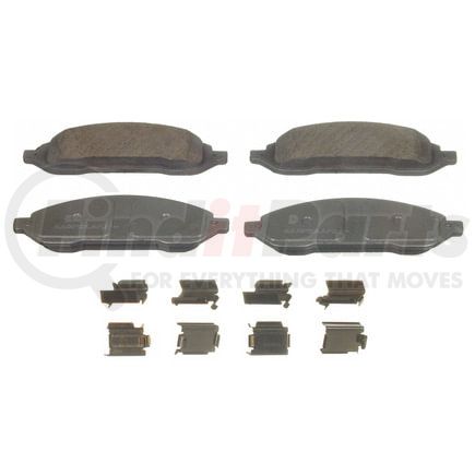 Wagner QC1022 Disc Brake Pad Set Wagner Brake ThermoQuiet QC1022 Ceramic Disc Brake Pad Set