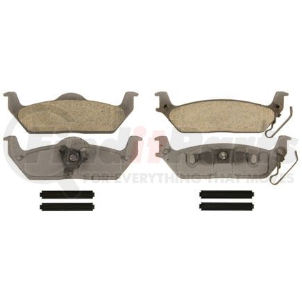 Wagner QC1012 Disc Brake Pad Set Wagner Brake ThermoQuiet QC1012 Ceramic Disc Brake Pad Set