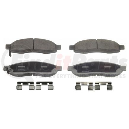 Wagner QC1015 Disc Brake Pad Set Wagner Brake ThermoQuiet QC1015 Ceramic Disc Brake Pad Set