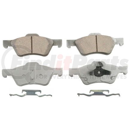 Wagner QC1047A Disc Brake Pad Set Wagner Brake ThermoQuiet QC1047A Ceramic Disc Brake Pad Set