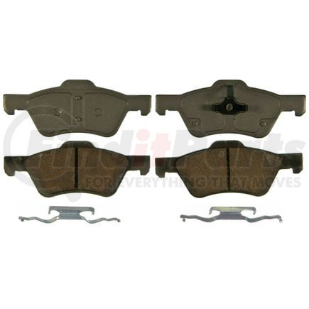 Wagner QC1047B Disc Brake Pad Set Wagner Brake ThermoQuiet QC1047B Ceramic Disc Brake Pad Set