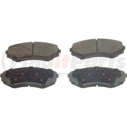 Wagner QC1038 Disc Brake Pad Set Wagner Brake ThermoQuiet QC1038 Ceramic Disc Brake Pad Set