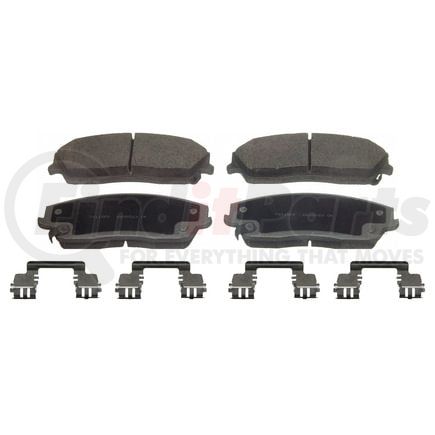 Wagner QC1056 Disc Brake Pad Set Wagner Brake ThermoQuiet QC1056 Ceramic Disc Brake Pad Set