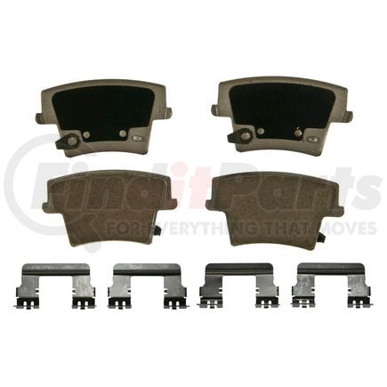 Wagner QC1057B Disc Brake Pad Set Wagner Brake ThermoQuiet QC1057B Ceramic Disc Brake Pad Set