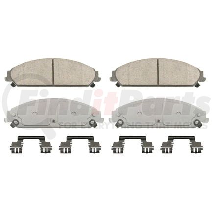 Wagner QC1058 Disc Brake Pad Set Wagner Brake ThermoQuiet QC1058 Ceramic Disc Brake Pad Set