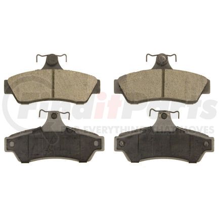 Wagner QC1048A Disc Brake Pad Set Wagner Brake ThermoQuiet QC1048A Ceramic Disc Brake Pad Set