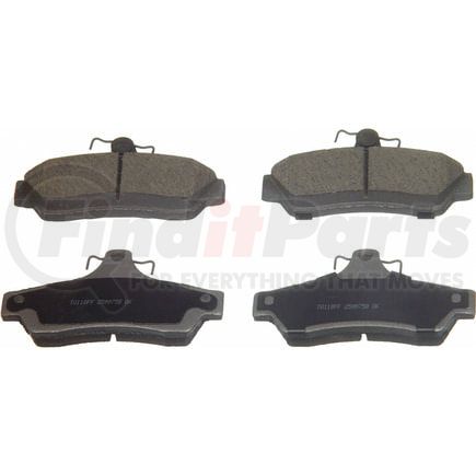 Wagner QC1048 Disc Brake Pad Set Wagner Brake ThermoQuiet QC1048 Ceramic Disc Brake Pad Set