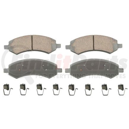 Wagner QC1084 Disc Brake Pad Set Wagner Brake ThermoQuiet QC1084 Ceramic Disc Brake Pad Set