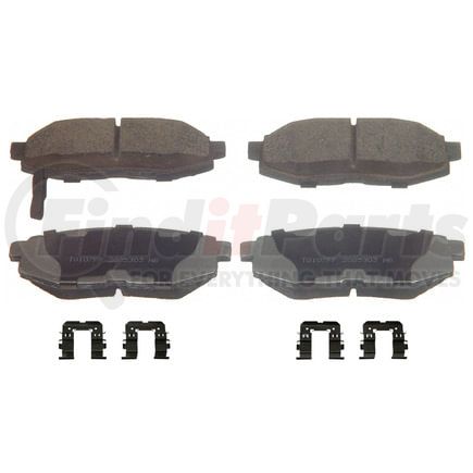 Wagner QC1124 Disc Brake Pad Set Wagner Brake ThermoQuiet QC1124 Ceramic Disc Brake Pad Set