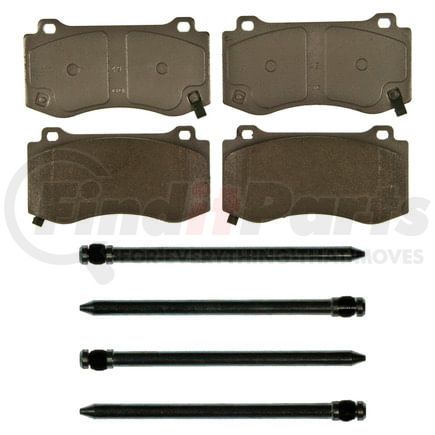 Wagner QC1149 Disc Brake Pad Set Wagner Brake ThermoQuiet QC1149 Ceramic Disc Brake Pad Set