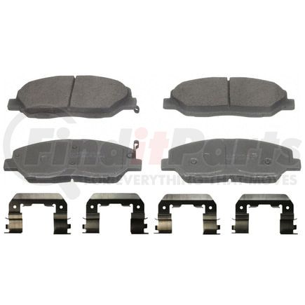 Wagner QC1202 Disc Brake Pad Set Wagner Brake ThermoQuiet QC1202 Ceramic Disc Brake Pad Set