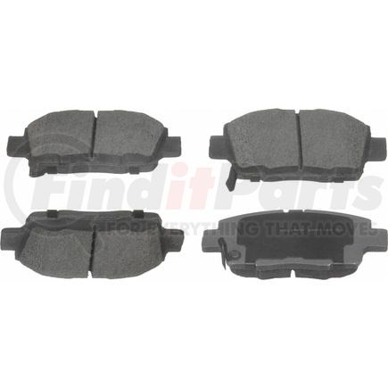 Wagner QC1249 Disc Brake Pad Set Wagner Brake ThermoQuiet QC1249 Ceramic Disc Brake Pad Set