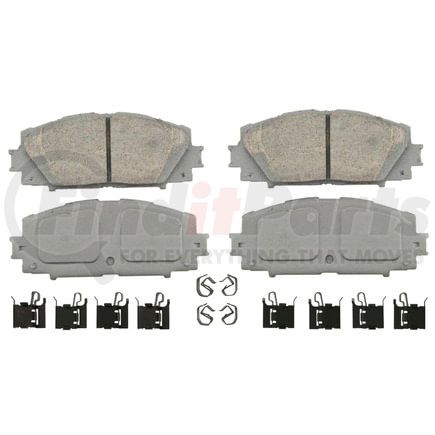 Wagner QC1184A Disc Brake Pad Set Wagner Brake ThermoQuiet QC1184A Ceramic Disc Brake Pad Set