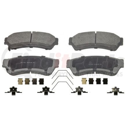 Wagner QC1192 Disc Brake Pad Set Wagner Brake ThermoQuiet QC1192 Ceramic Disc Brake Pad Set