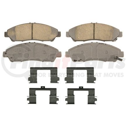 Wagner QC1280 Disc Brake Pad Set Wagner Brake ThermoQuiet QC1280 Ceramic Disc Brake Pad Set