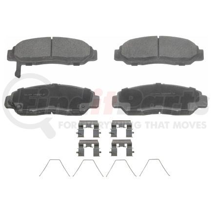 Wagner QC1276 Disc Brake Pad Set Wagner Brake ThermoQuiet QC1276 Ceramic Disc Brake Pad Set