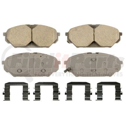 Wagner QC1301 Disc Brake Pad Set Wagner Brake ThermoQuiet QC1301 Ceramic Disc Brake Pad Set