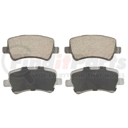 Wagner QC1307 Disc Brake Pad Set Wagner Brake ThermoQuiet QC1307 Ceramic Disc Brake Pad Set