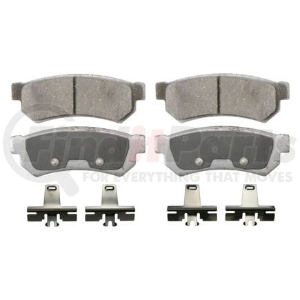 Wagner QC1315 Disc Brake Pad Set Wagner Brake ThermoQuiet QC1315 Ceramic Disc Brake Pad Set
