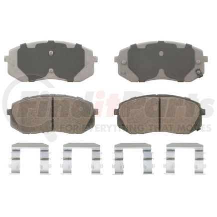 Wagner QC1295A Disc Brake Pad Set Wagner Brake ThermoQuiet QC1295A Ceramic Disc Brake Pad Set