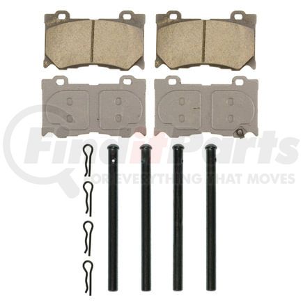 Wagner QC1346 Disc Brake Pad Set Wagner Brake ThermoQuiet QC1346 Ceramic Disc Brake Pad Set