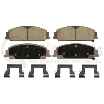Wagner QC1351 Disc Brake Pad Set Wagner Brake ThermoQuiet QC1351 Ceramic Disc Brake Pad Set