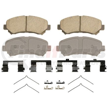 Wagner QC1374 Disc Brake Pad Set Wagner Brake ThermoQuiet QC1374 Ceramic Disc Brake Pad Set