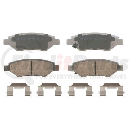Wagner QC1337A Disc Brake Pad Set Wagner Brake ThermoQuiet QC1337A Ceramic Disc Brake Pad Set