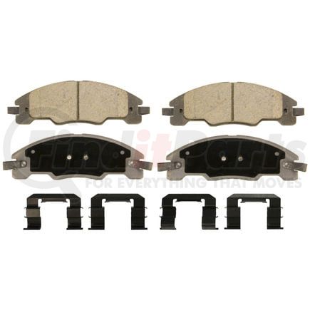 Wagner QC1339 Disc Brake Pad Set Wagner Brake ThermoQuiet QC1339 Ceramic Disc Brake Pad Set