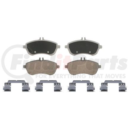 Wagner QC1340 Disc Brake Pad Set Wagner Brake ThermoQuiet QC1340 Ceramic Disc Brake Pad Set