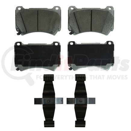 Wagner QC1396 Disc Brake Pad Set Wagner Brake ThermoQuiet QC1396 Ceramic Disc Brake Pad Set