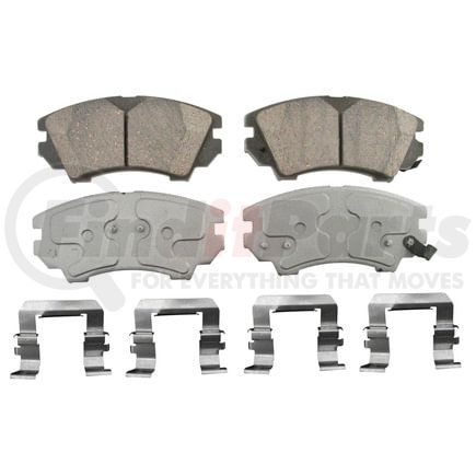 Wagner QC1404 Disc Brake Pad Set Wagner Brake ThermoQuiet QC1404 Ceramic Disc Brake Pad Set
