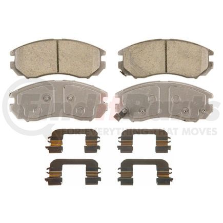 Wagner QC1408 Disc Brake Pad Set Wagner Brake ThermoQuiet QC1408 Ceramic Disc Brake Pad Set