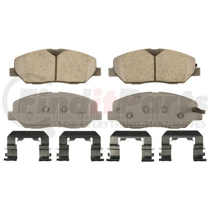 Wagner QC1384 Disc Brake Pad Set Wagner Brake ThermoQuiet QC1384 Ceramic Disc Brake Pad Set
