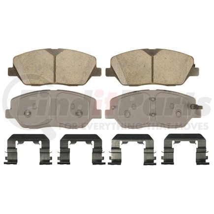 Wagner QC1385 Disc Brake Pad Set Wagner Brake ThermoQuiet QC1385 Ceramic Disc Brake Pad Set
