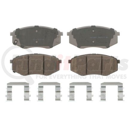 Wagner QC1447 Disc Brake Pad Set Wagner Brake ThermoQuiet QC1447 Ceramic Disc Brake Pad Set