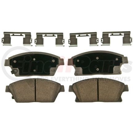 Wagner QC1467 Disc Brake Pad Set Wagner Brake ThermoQuiet QC1467 Ceramic Disc Brake Pad Set