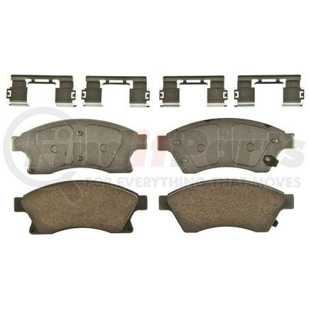 Wagner QC1497 Disc Brake Pad Set Wagner Brake ThermoQuiet QC1497 Ceramic Disc Brake Pad Set