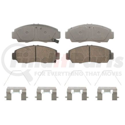 Wagner QC1506 Disc Brake Pad Set Wagner Brake ThermoQuiet QC1506 Ceramic Disc Brake Pad Set