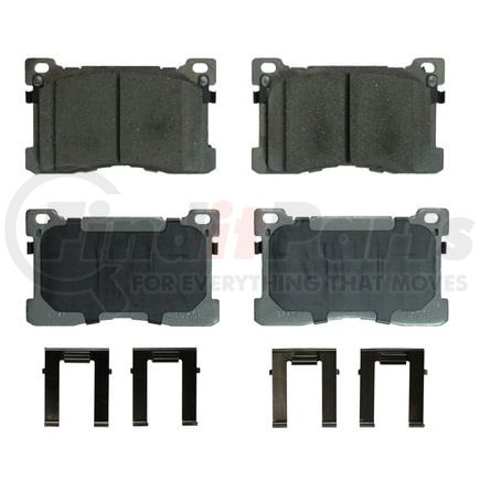 Wagner QC1576 Disc Brake Pad Set Wagner Brake ThermoQuiet QC1576 Ceramic Disc Brake Pad Set
