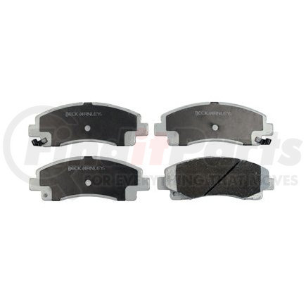 085-1722 by BECK ARNLEY - PREMIUM ASM BRAKE PADS