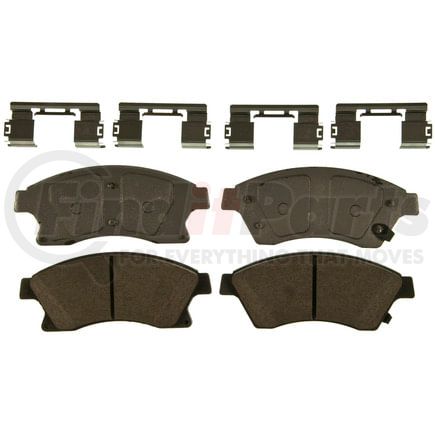 Wagner QC1522 Disc Brake Pad Set Wagner Brake ThermoQuiet QC1522 Ceramic Disc Brake Pad Set